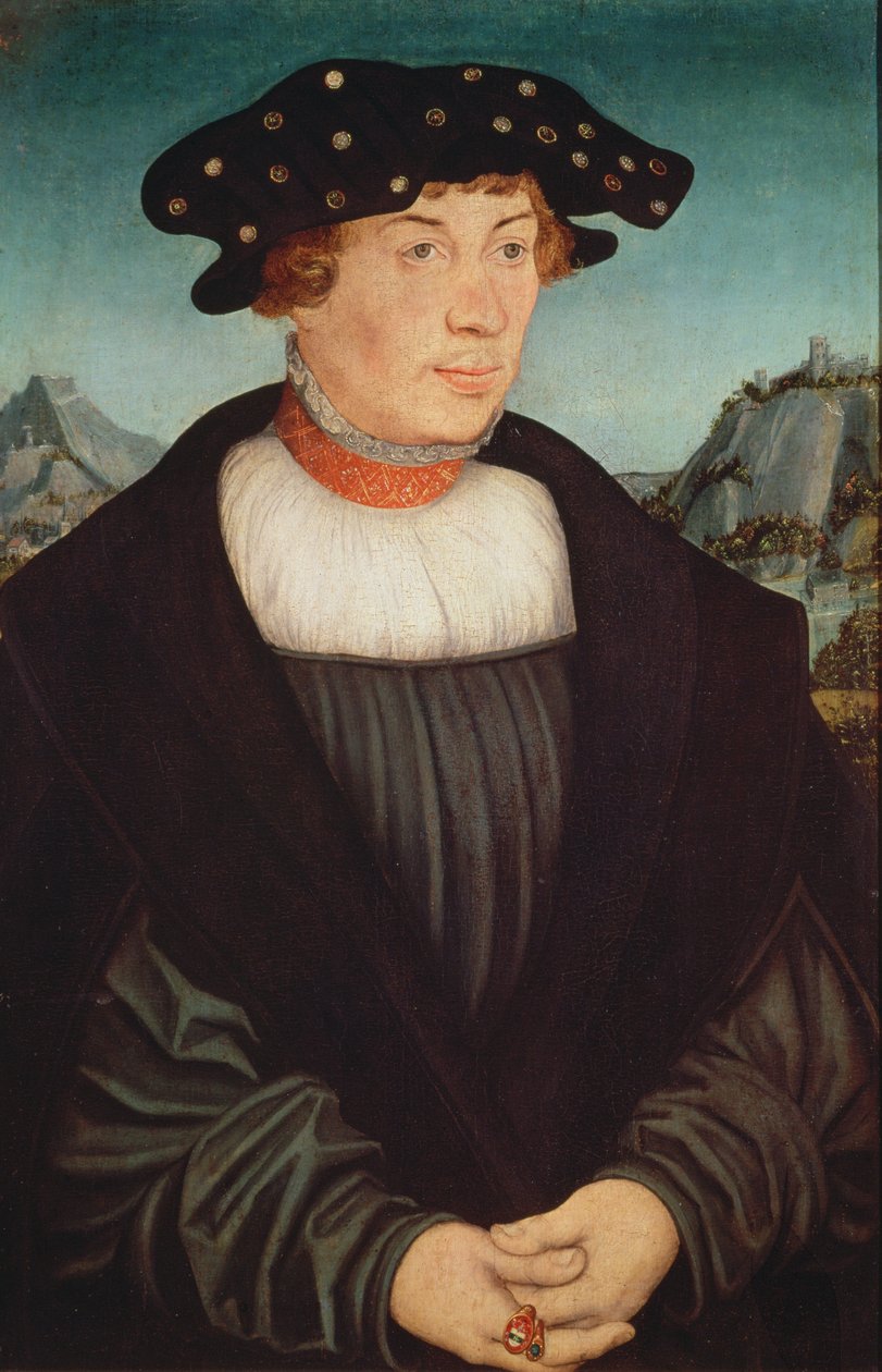 Portrait of Hans Melber, 1526 by Lucas Cranach the Elder