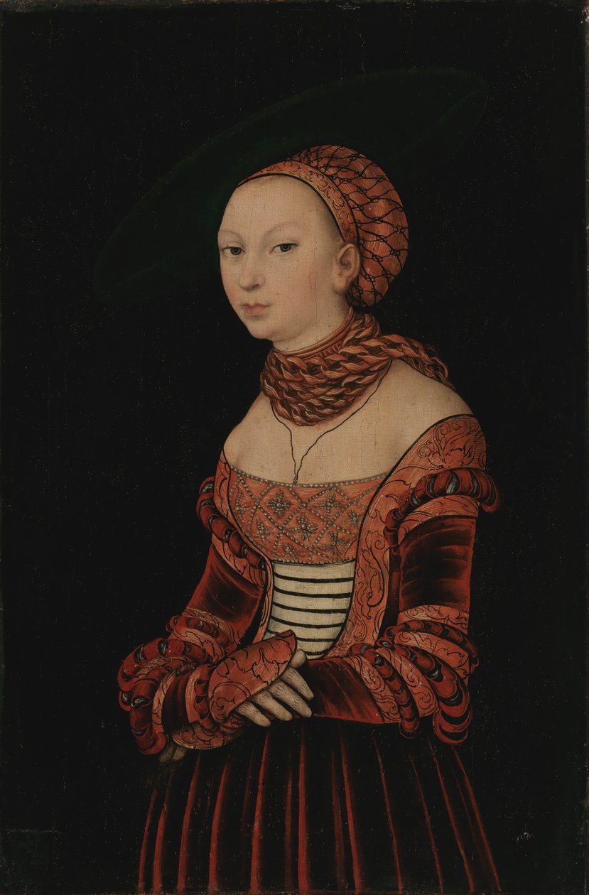 Portrait of a Young Woman by Lucas Cranach the Elder