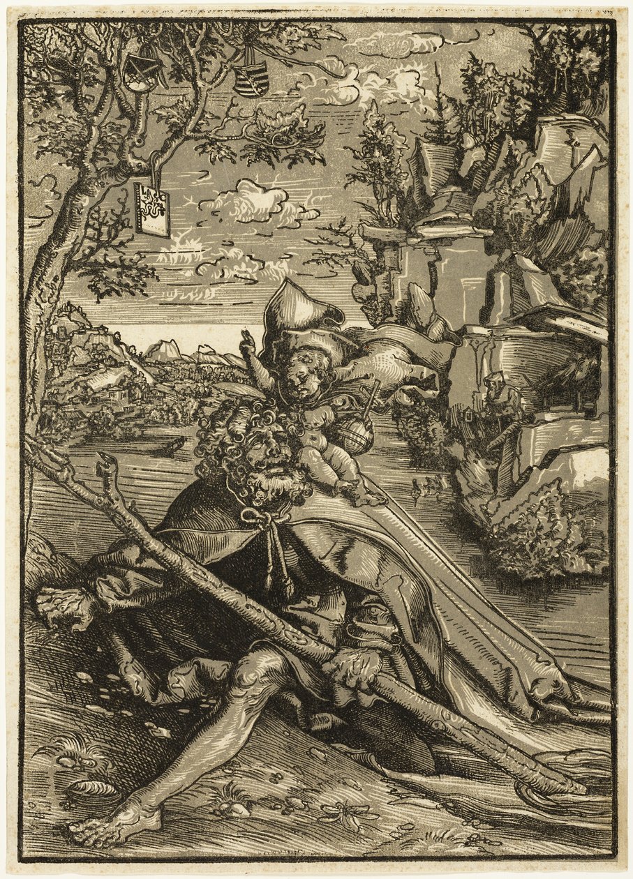Saint Christopher by Lucas Cranach the Elder