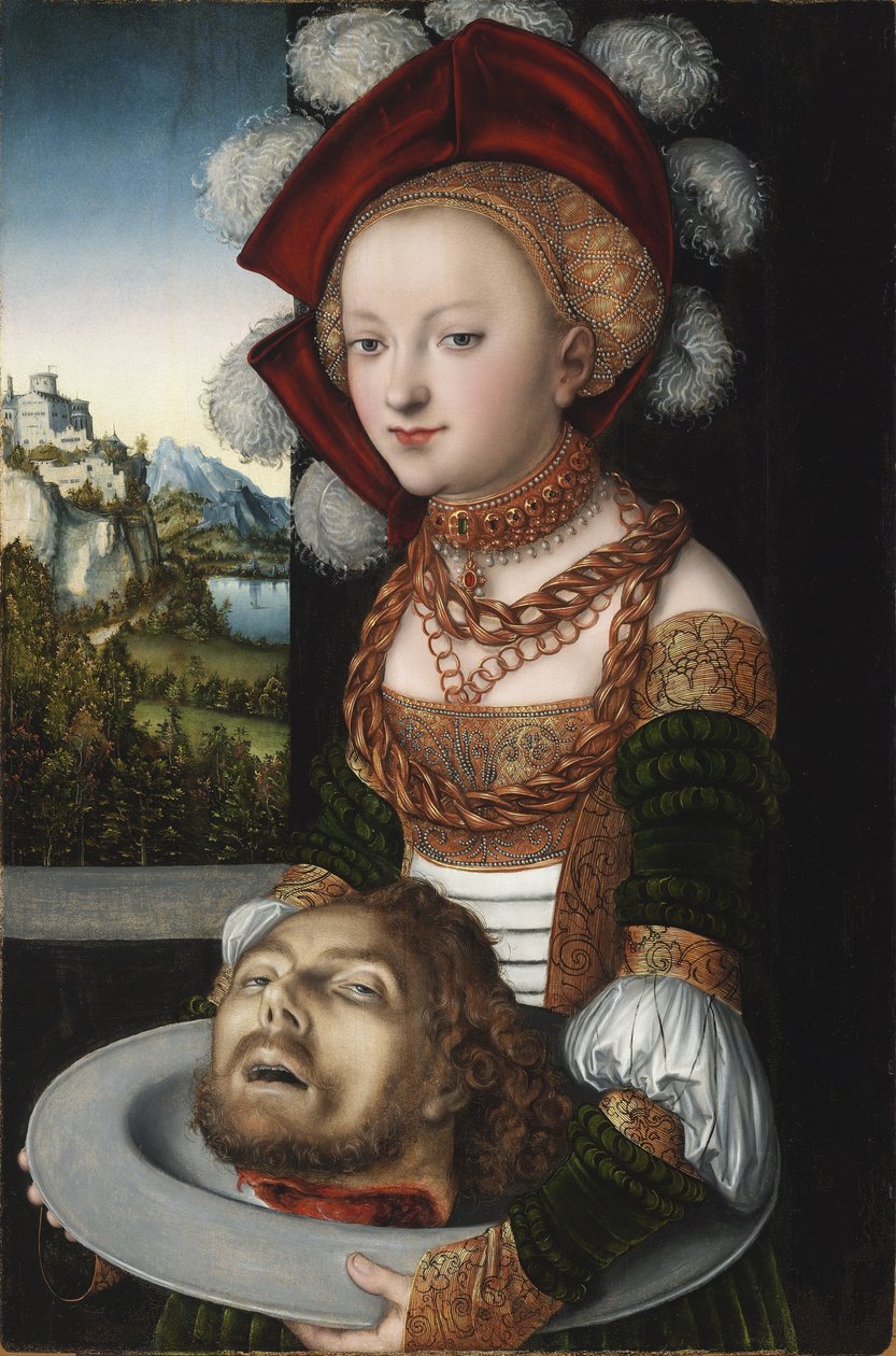 Salome by Lucas Cranach the Elder