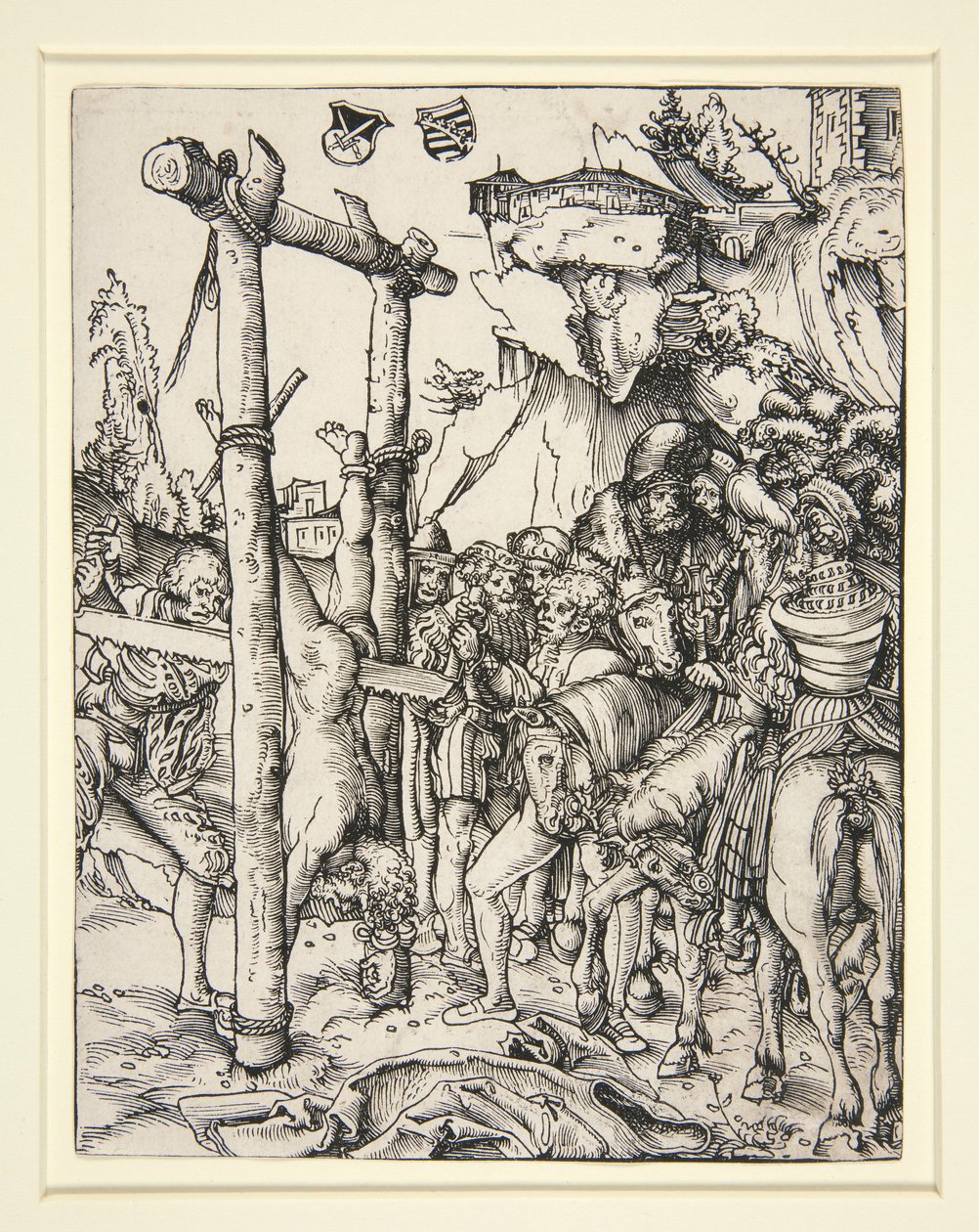 The Martyrdom of Saint Simon by Lucas Cranach the Elder