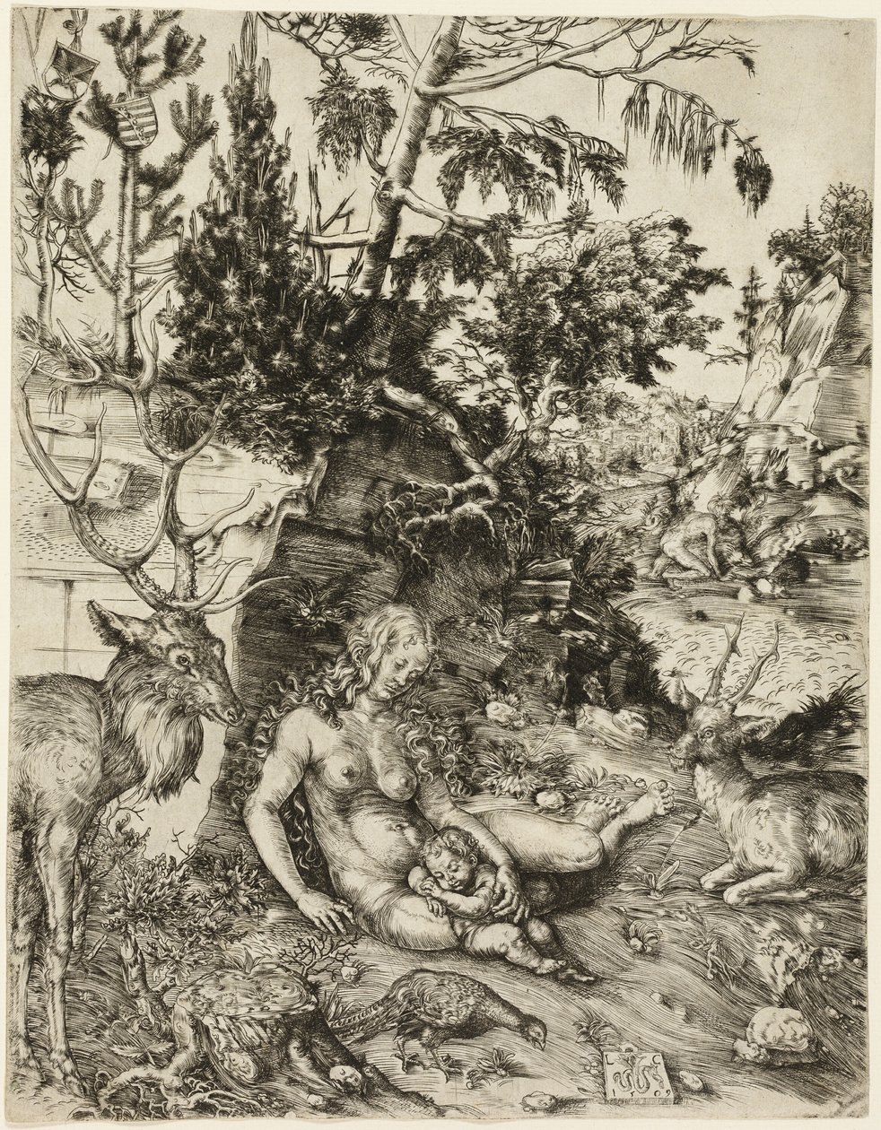 The Penitence of Saint John Chrysostom by Lucas Cranach the Elder