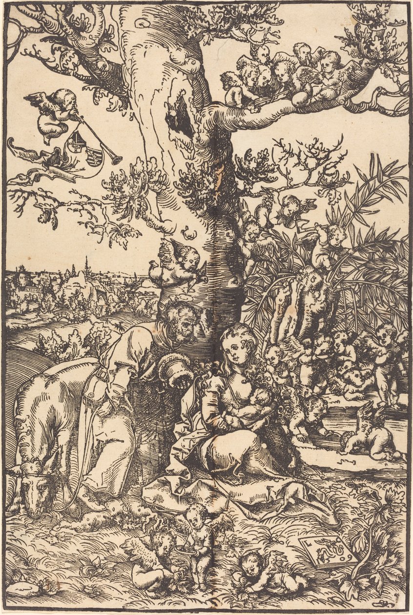 The Rest on the Flight into Egypt by Lucas Cranach the Elder