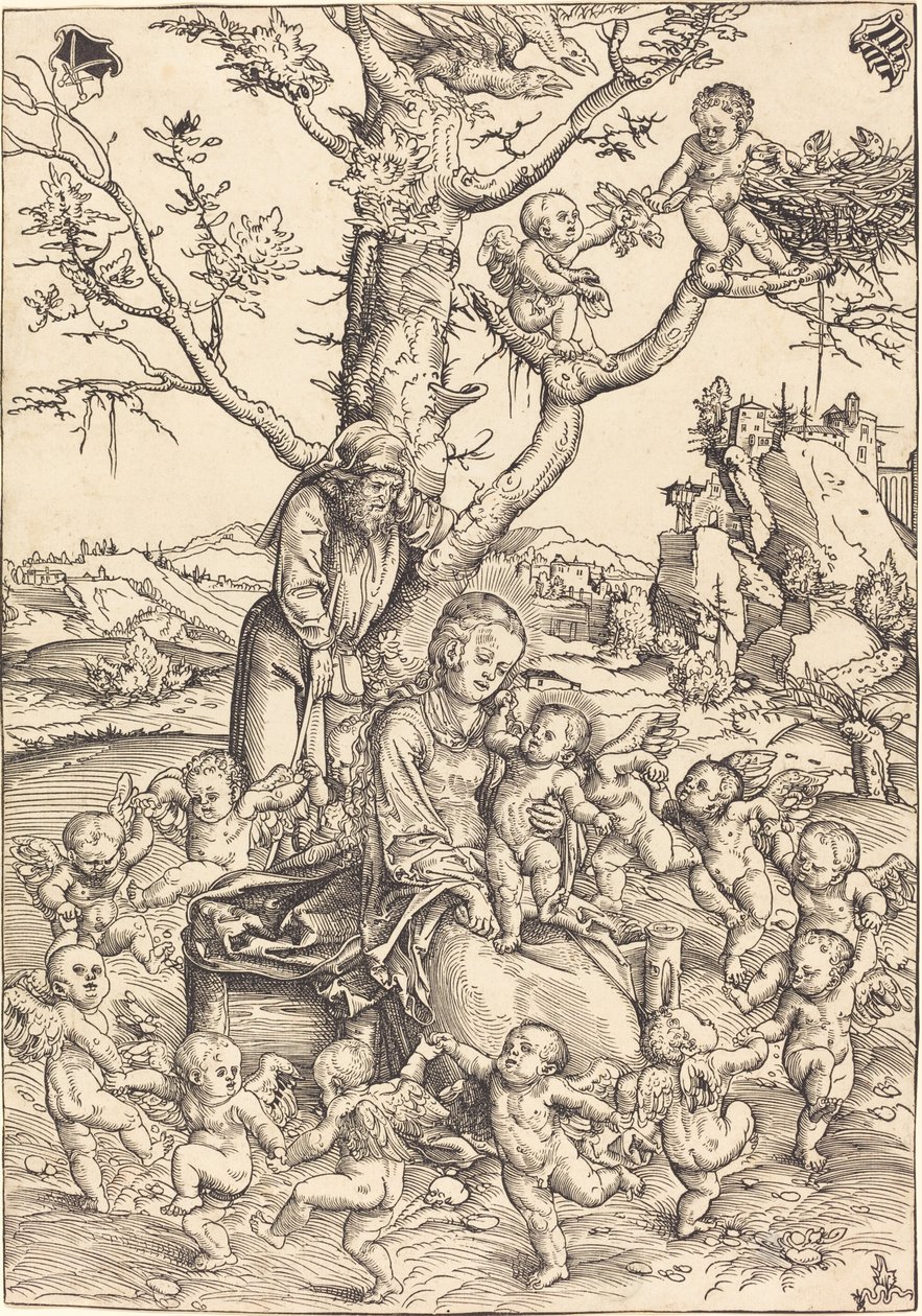 The Rest on the Flight into Egypt by Lucas Cranach the Elder