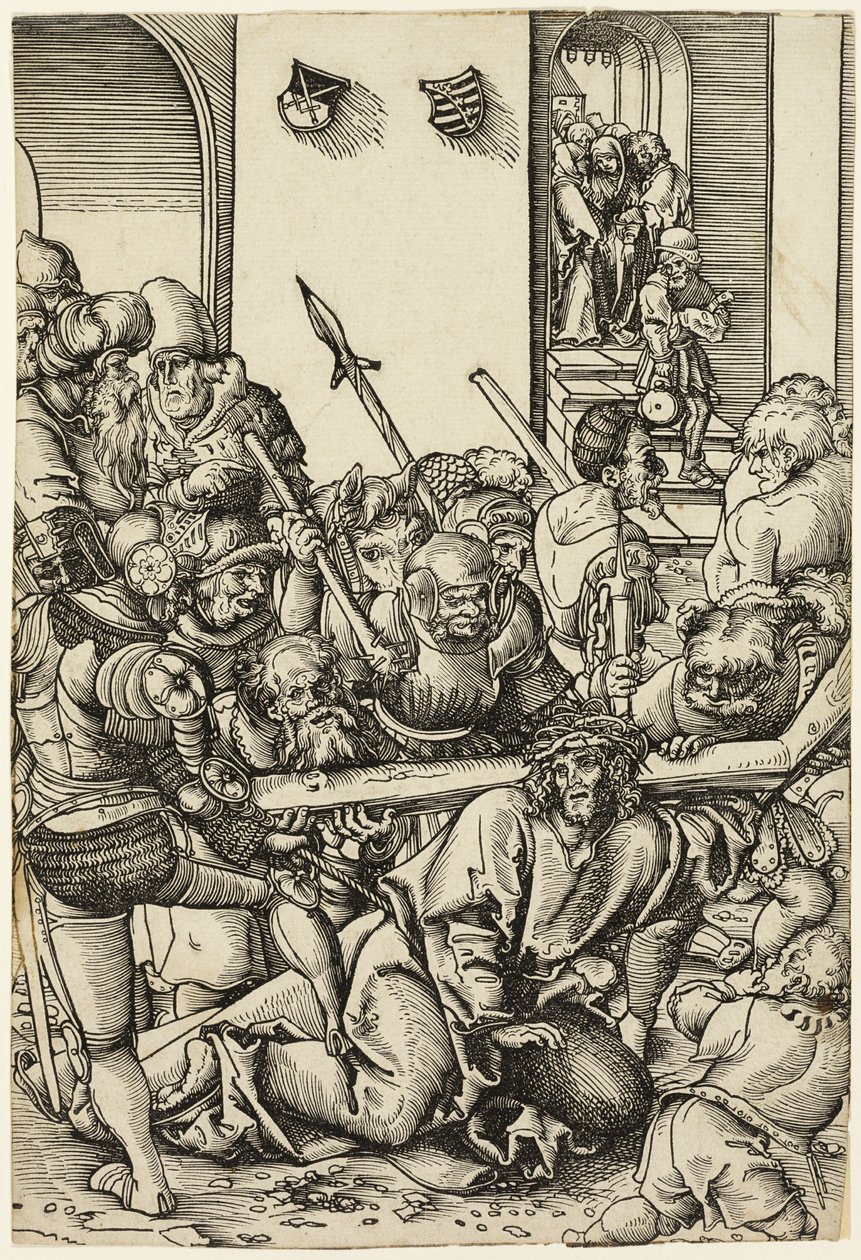 The Road to Calvary, from the Passion by Lucas Cranach the Elder