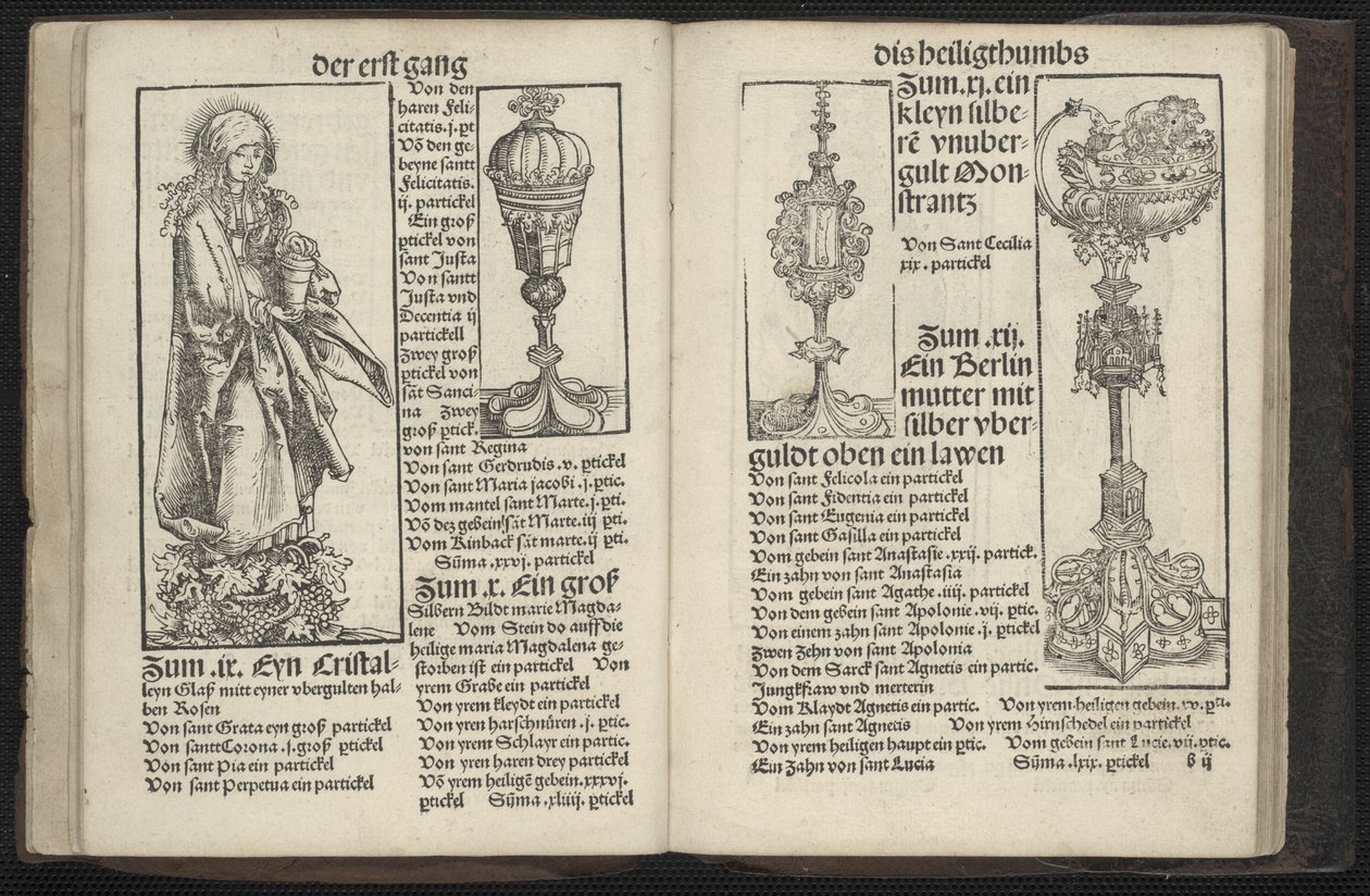 Wittenberg Reliquary Book by Lucas Cranach the Elder