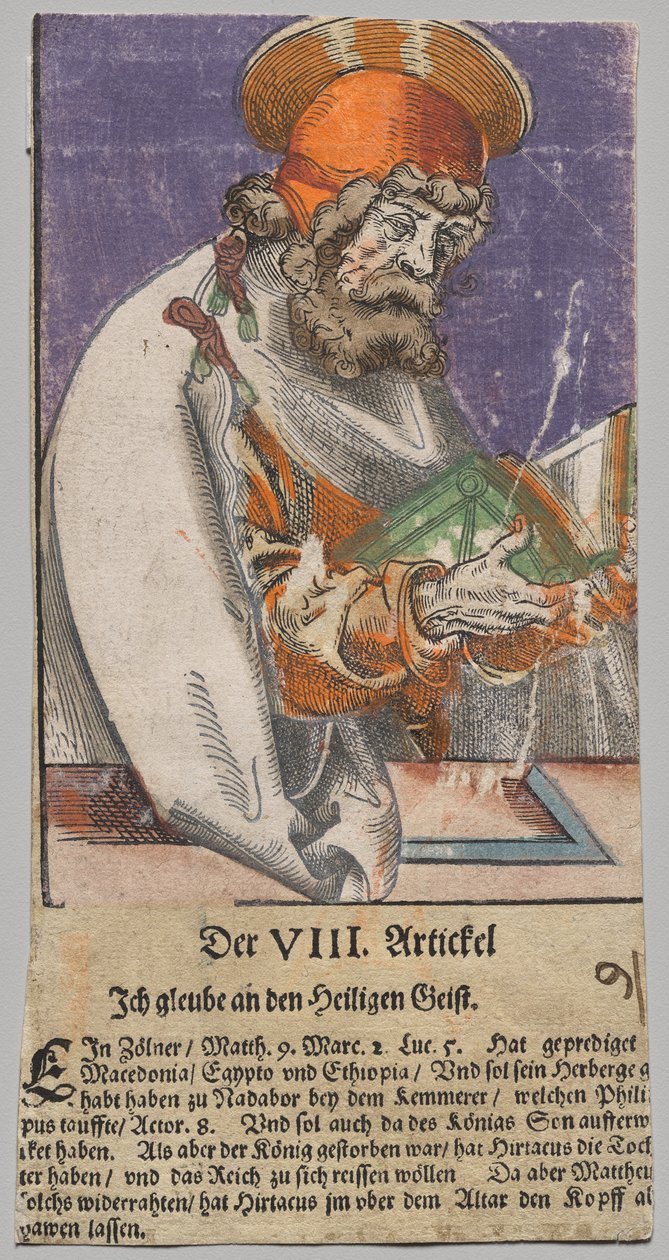 Matthew by Lucas Cranach the Elder, After