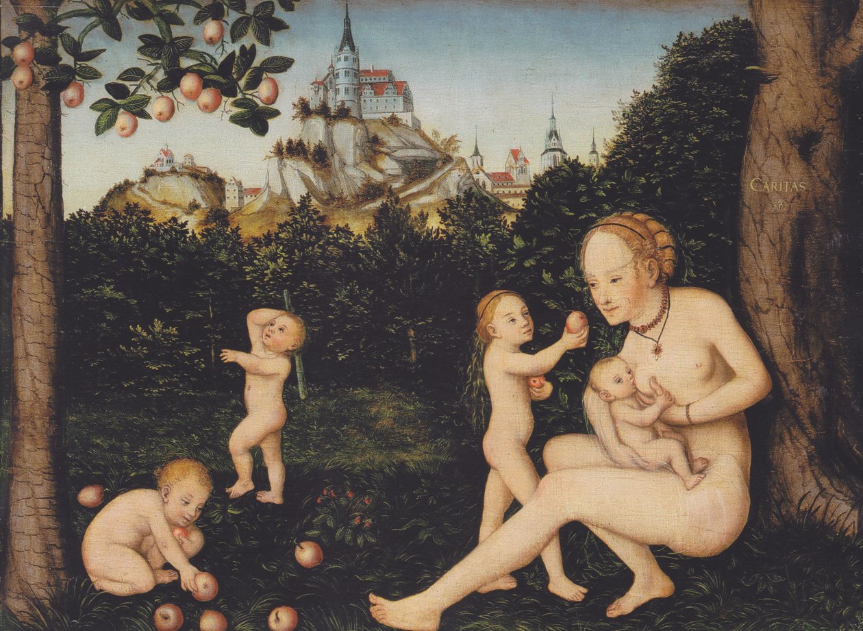 Charity by Lucas Cranach the Younger
