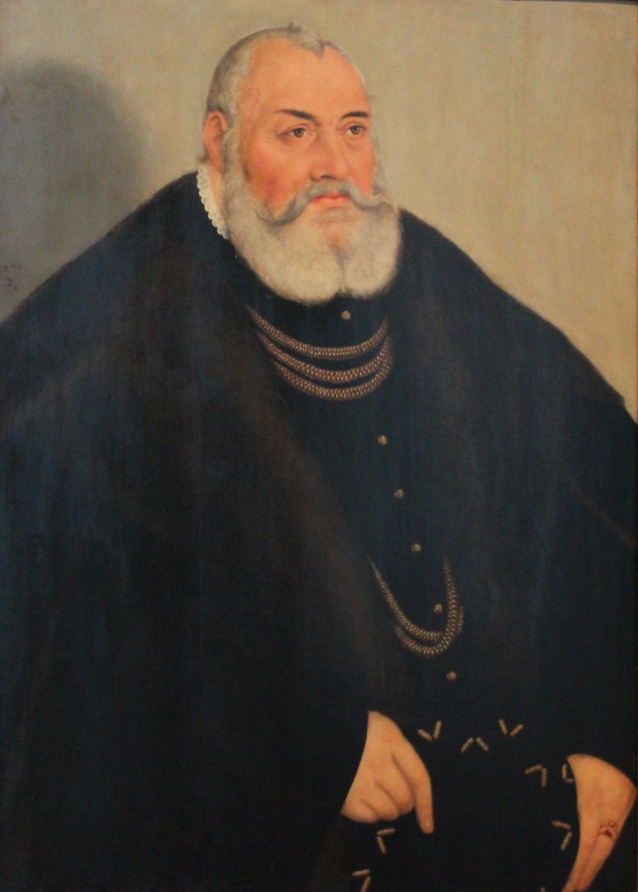 Portrait of George the Pious of Brandenburg-Ansbach by Lucas Cranach the Younger
