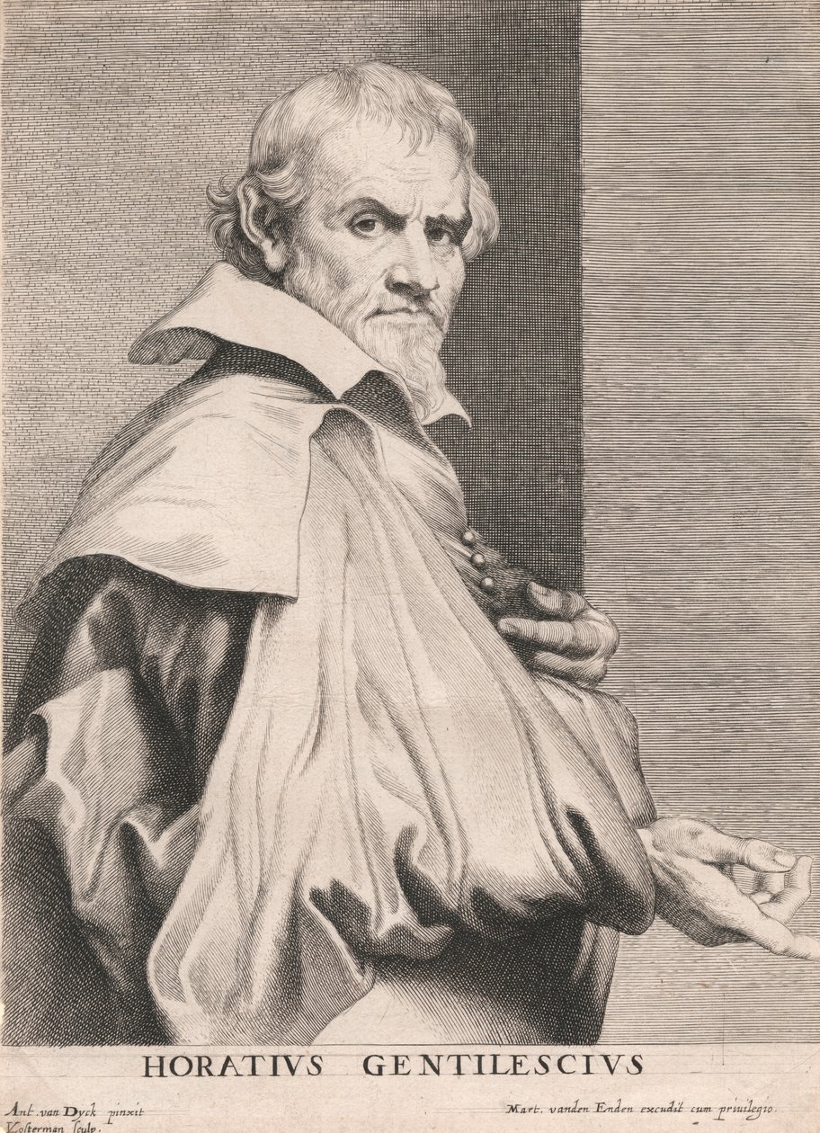 Horatius Gentilesciu by Lucas Vorsterman