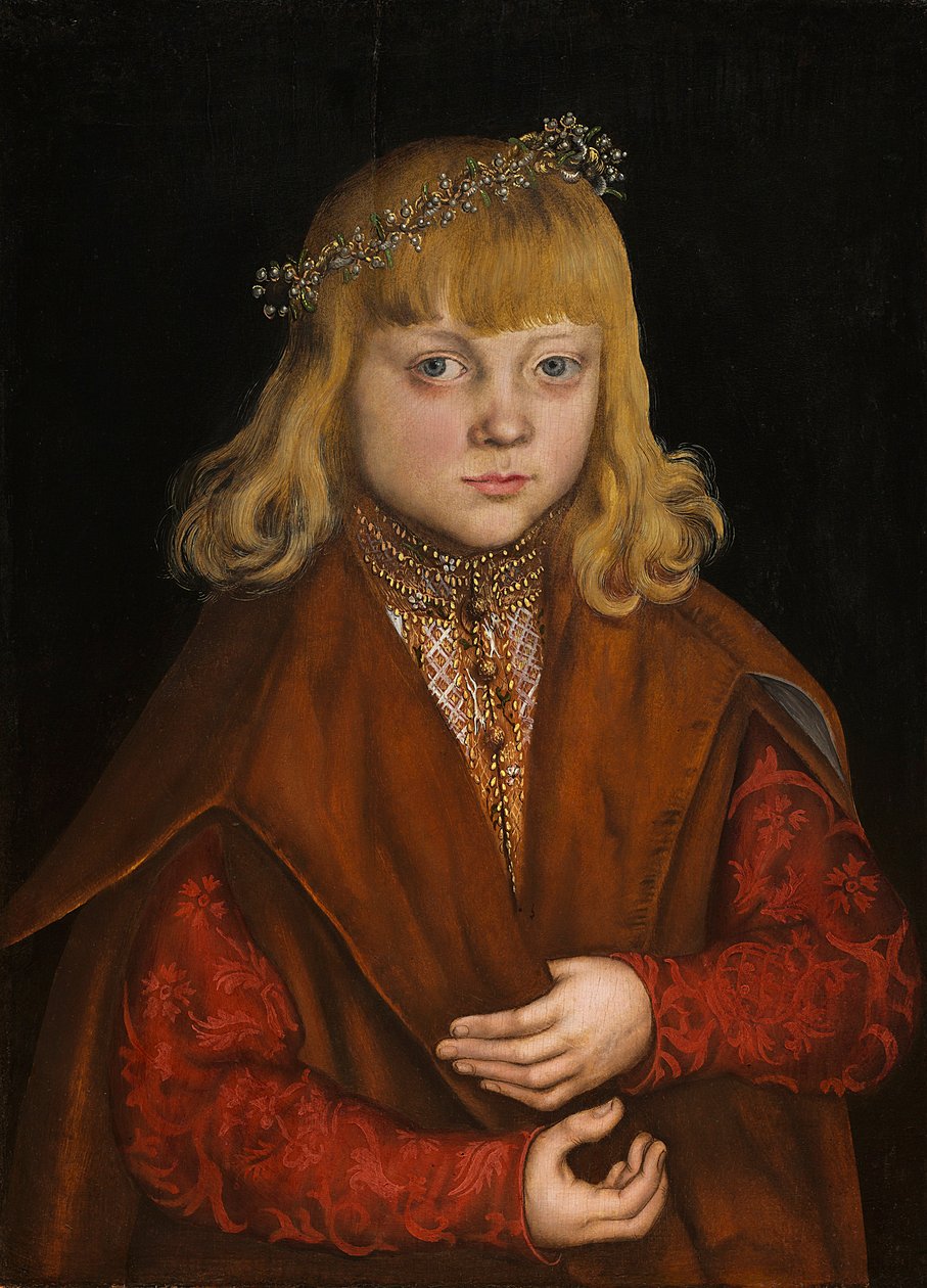 A Prince of Saxony by Lucas the Elder Cranach