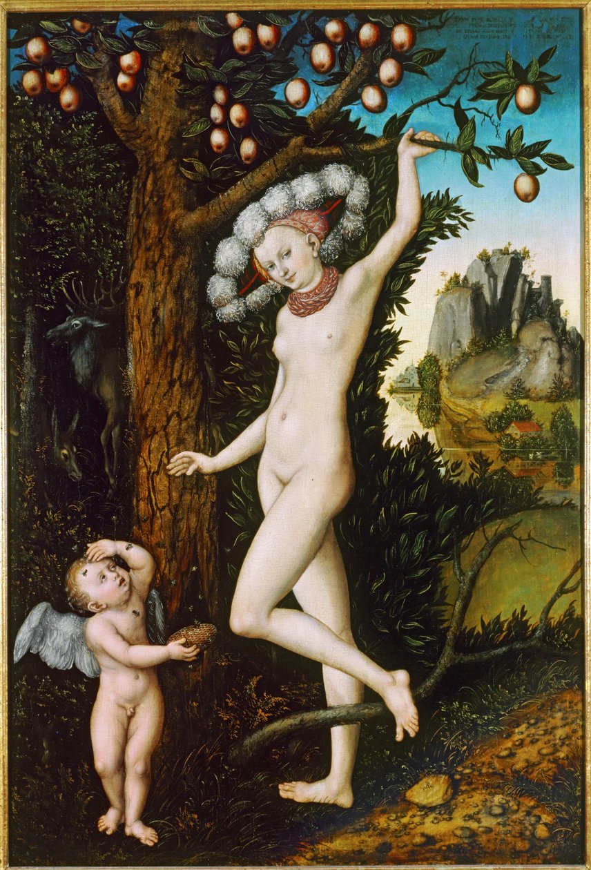 Cupid Complaining to Venus by Lucas the Elder Cranach
