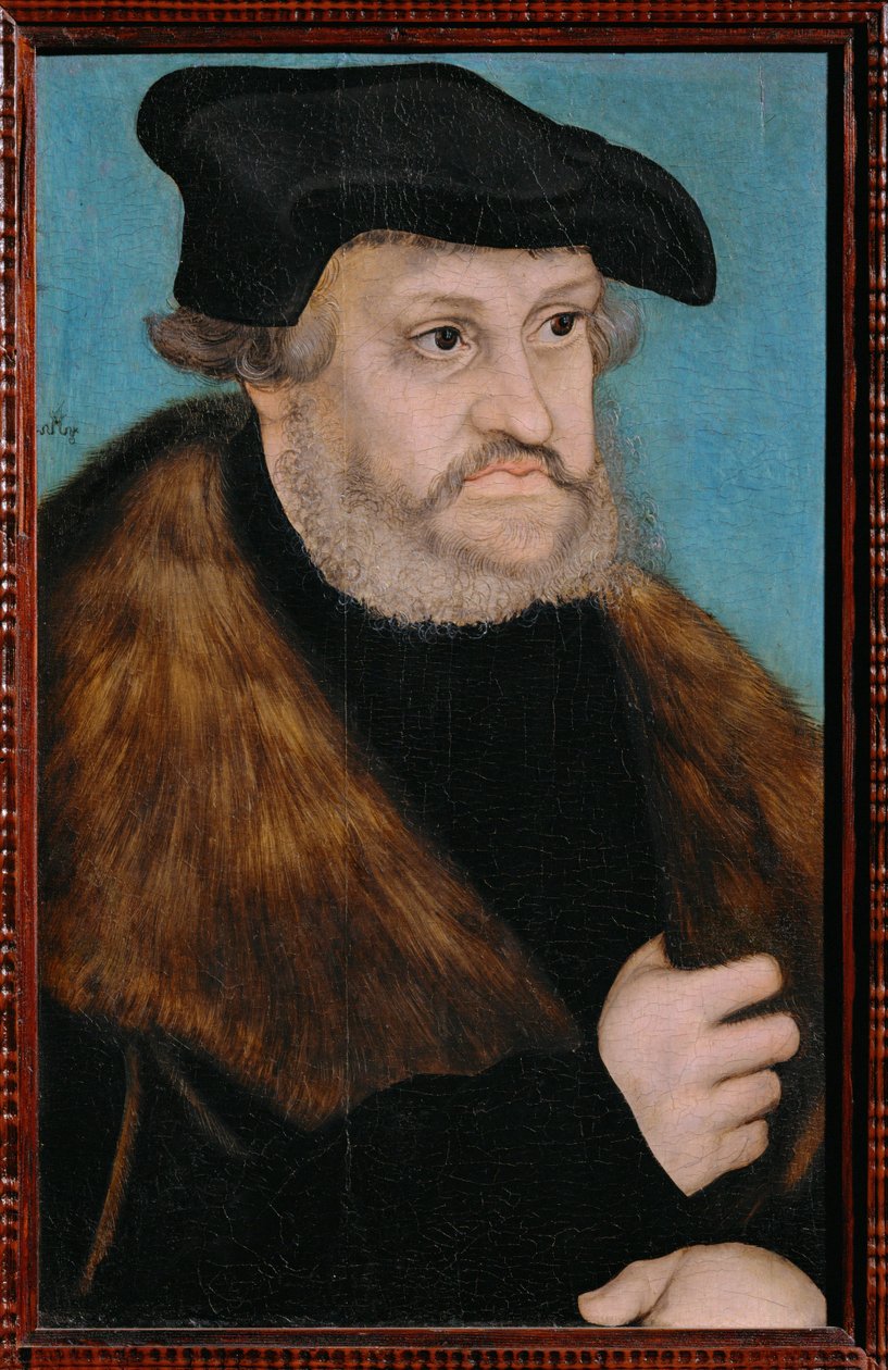 Elector Friedrich the Wise by Lucas the Elder Cranach