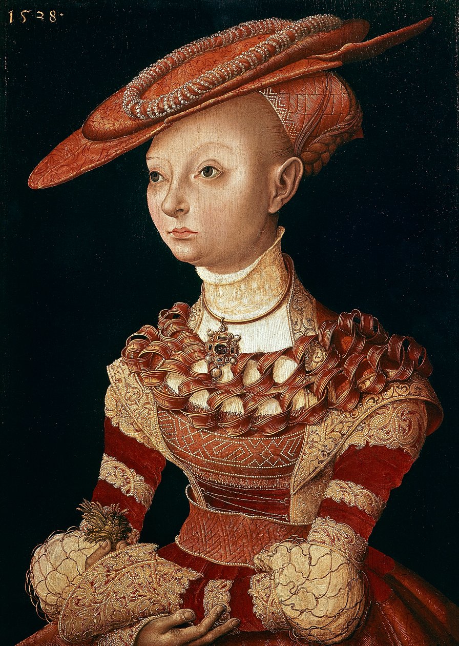 Portrait of Lady by Lucas the Elder Cranach