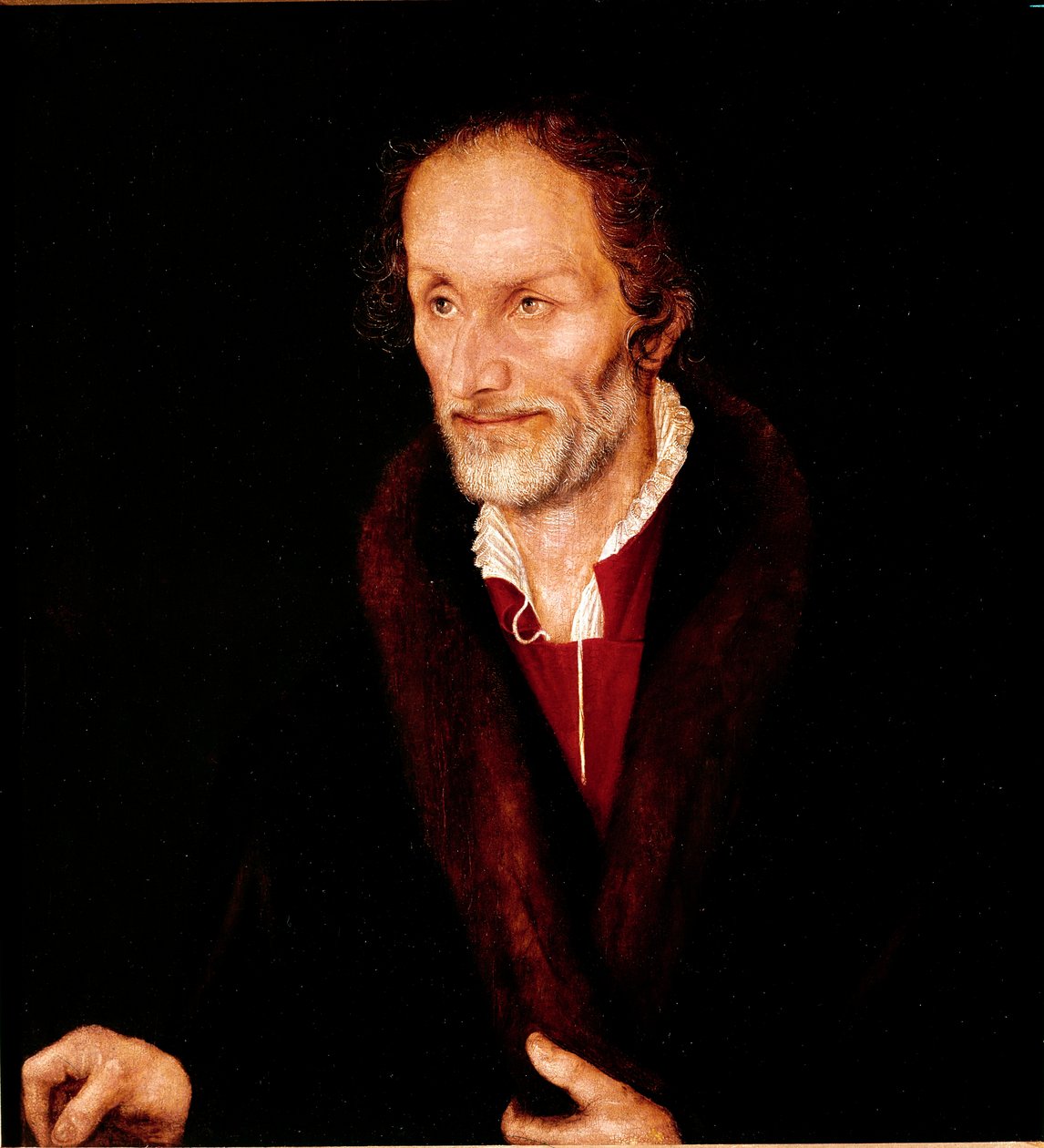 Portrait of Philippe Melanchton by Lucas the Elder Cranach