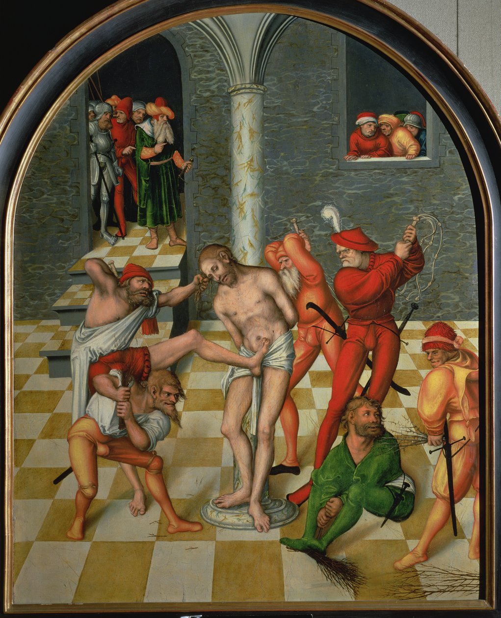 The Flagellation of Christ by Lucas the Elder Cranach