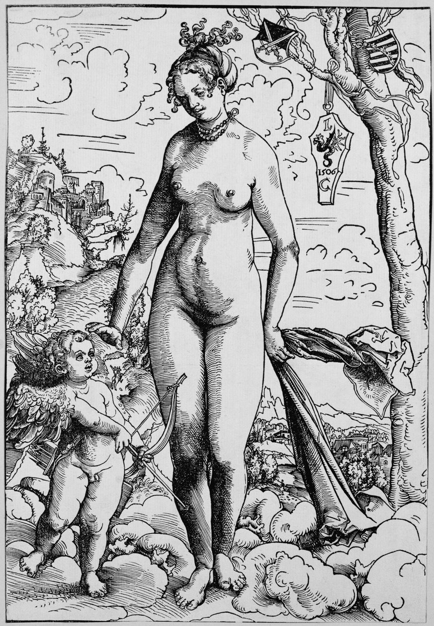 Venus and Amor by Lucas the Elder Cranach