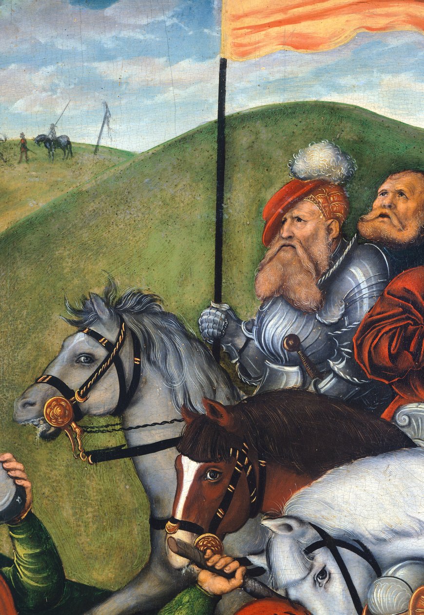 Way to Calvary (detail) by Lucas the Elder Cranach