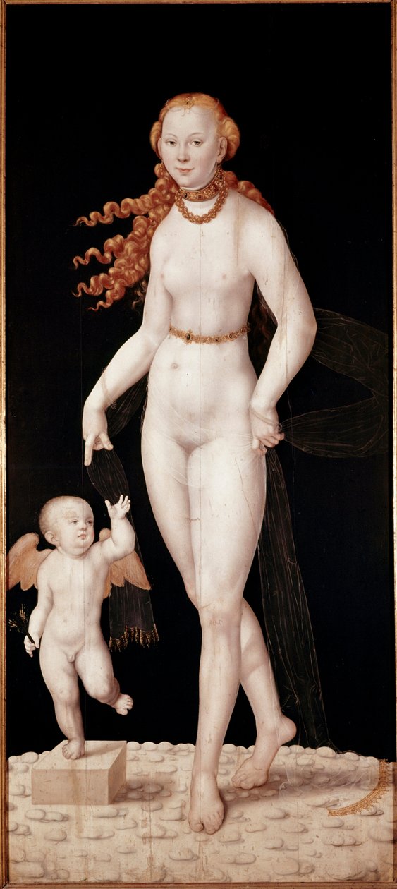 Venus and Cupid by Lucas the Younger Cranach