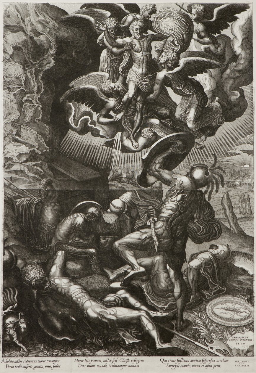The Resurrection of Christ by Lucas van Doetechum
