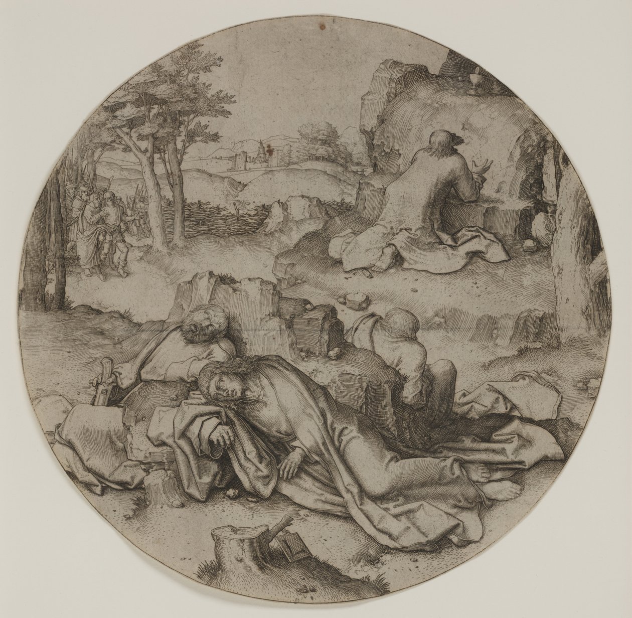 Agony in the Garden by Lucas van Leyden