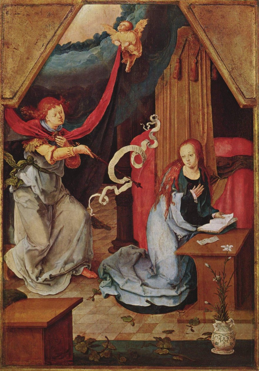 Annunciation by Lucas van Leyden