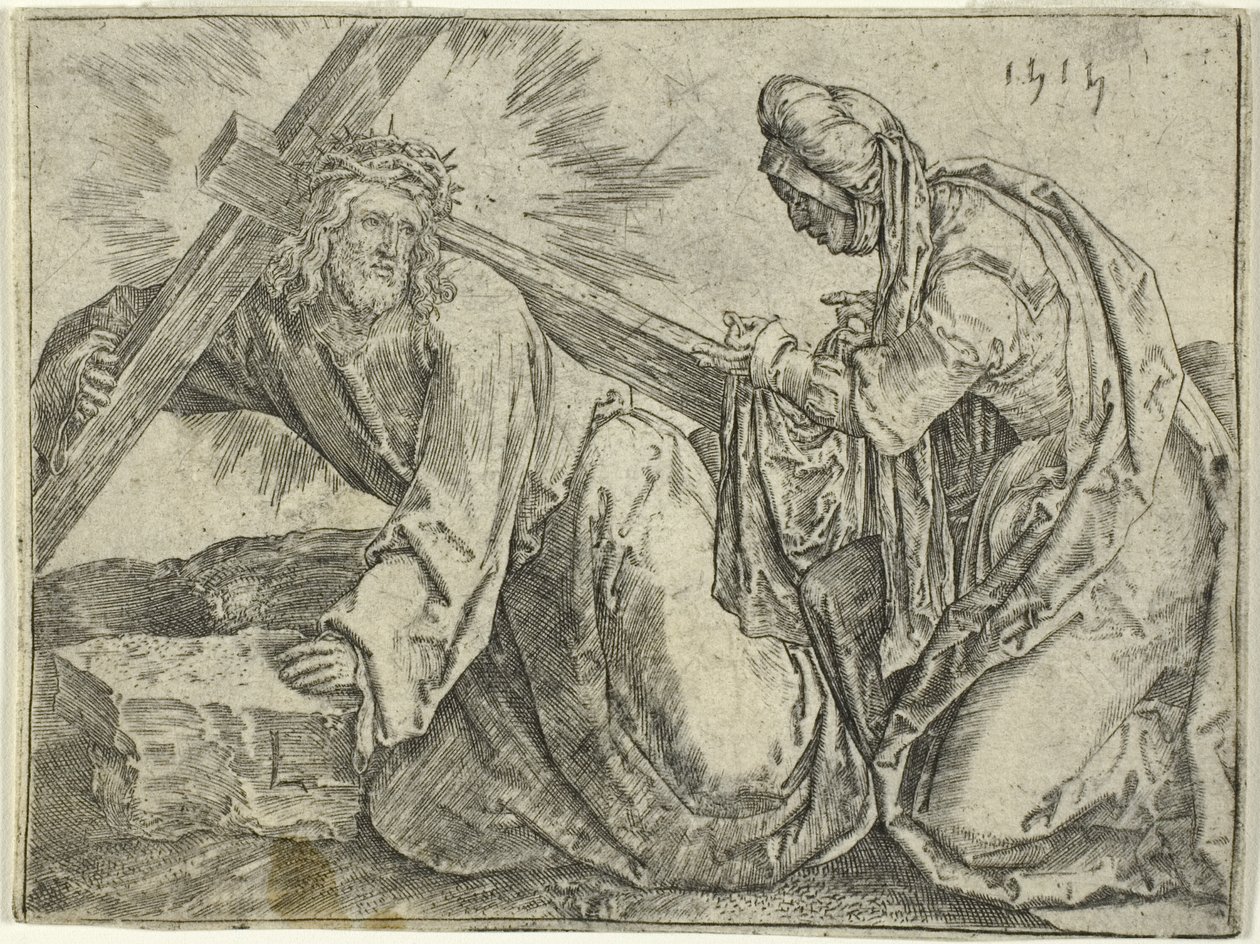 Christ Carrying the Cross by Lucas van Leyden