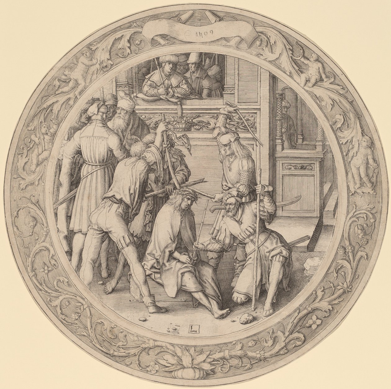 Christ Crowned with Thorns by Lucas van Leyden