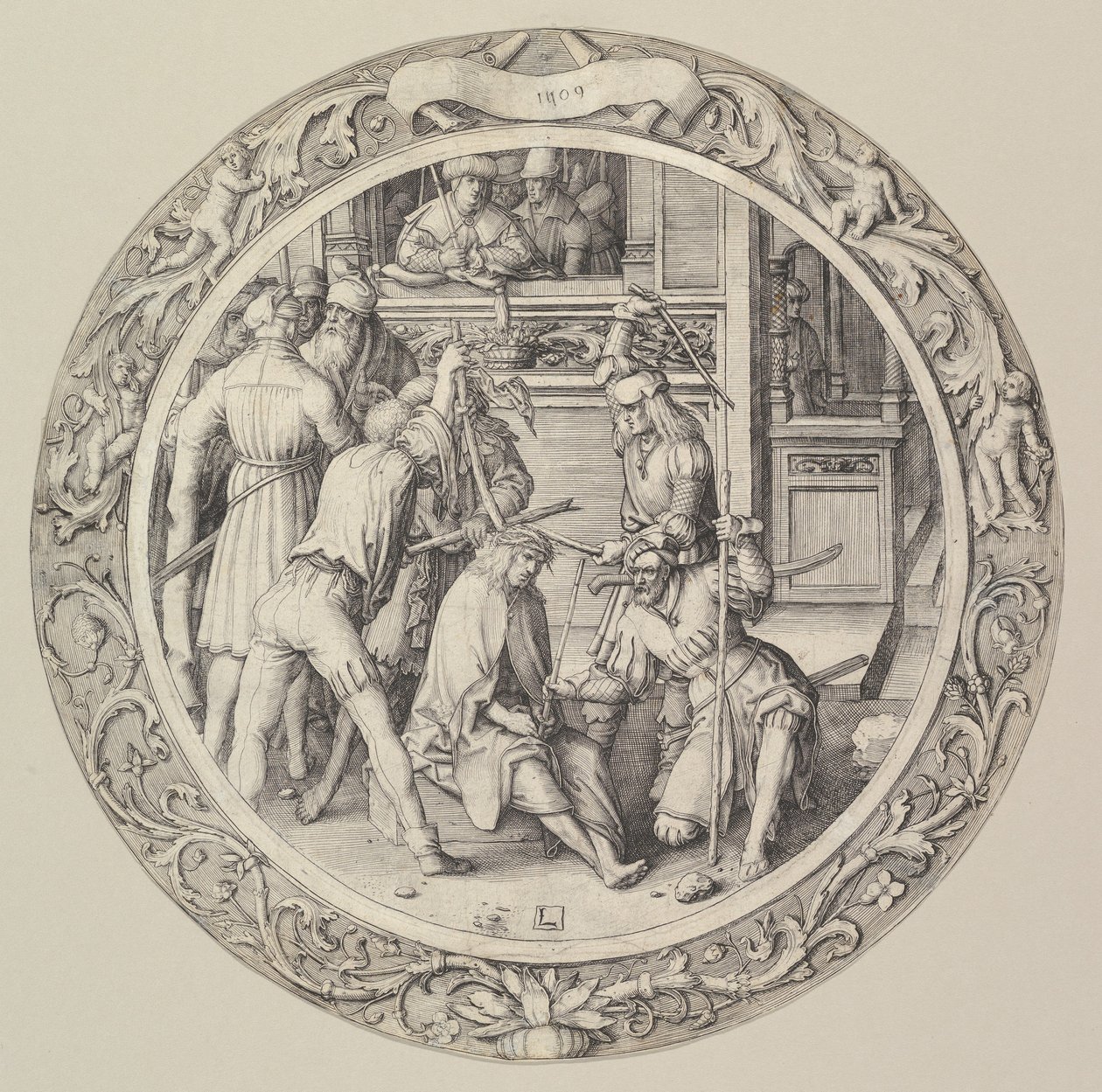 Christ Crowned with Thorns by Lucas van Leyden