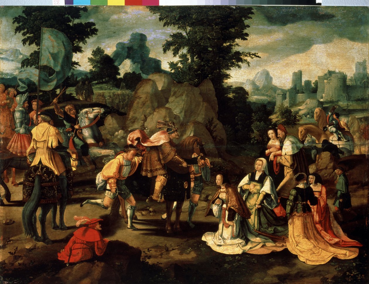 David and Abigail by Lucas van Leyden