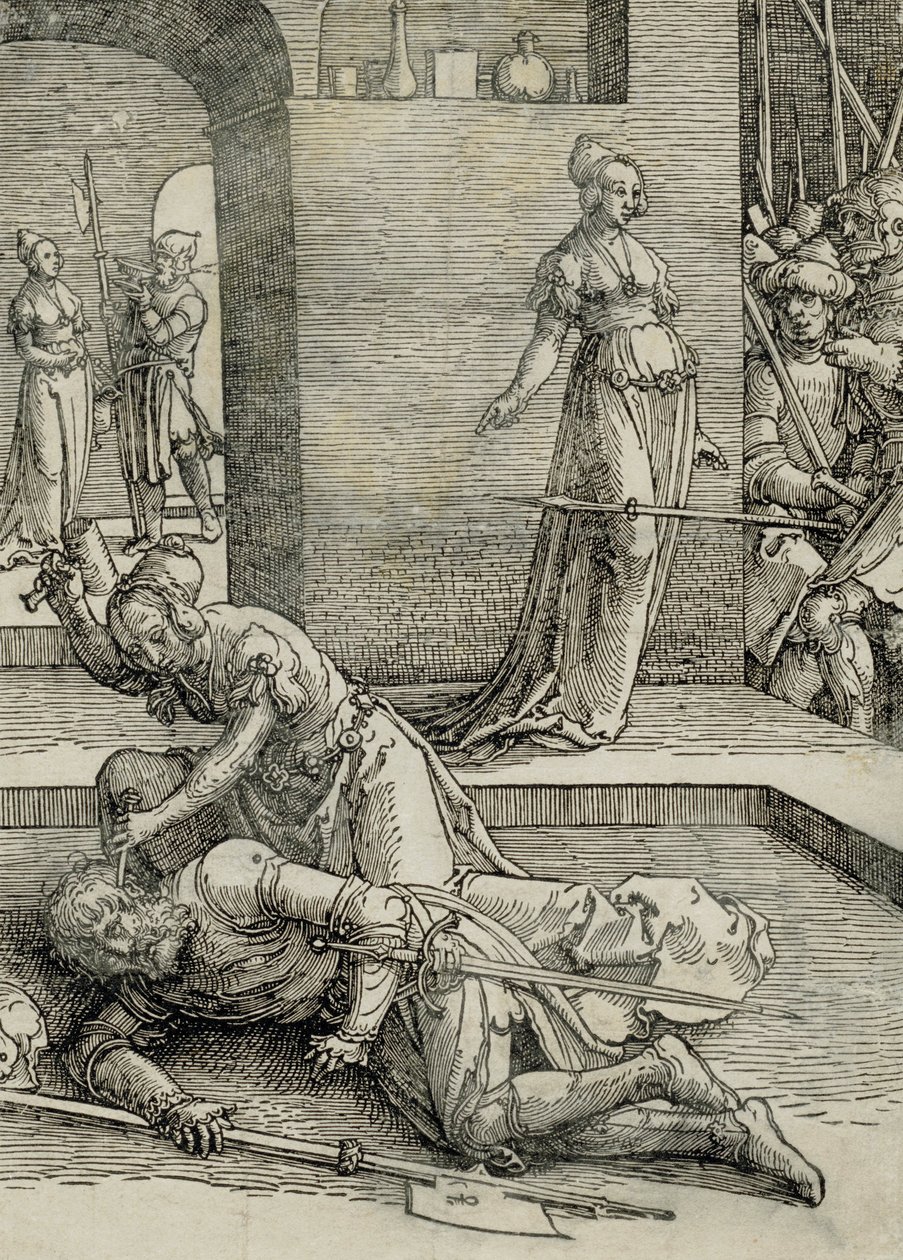 Jael Kills Sisera by Lucas van Leyden
