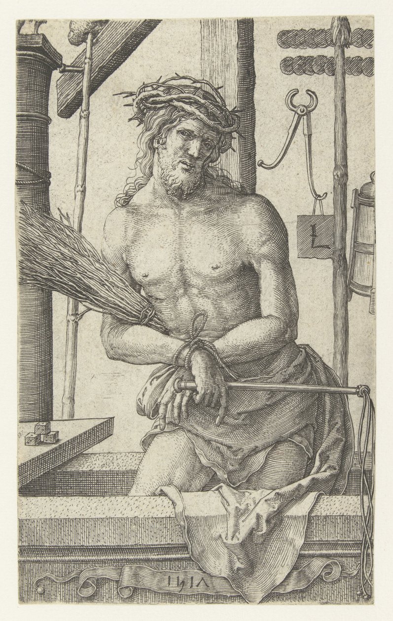 Man of Sorrows by Lucas van Leyden
