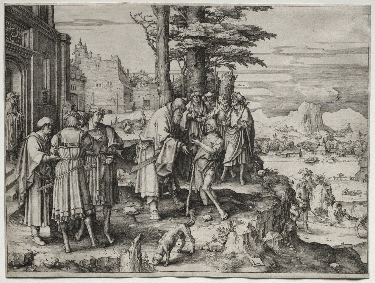Return of the Prodigal Son by Lucas van Leyden