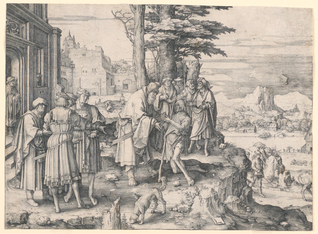 Return of the Prodigal Son by Lucas van Leyden