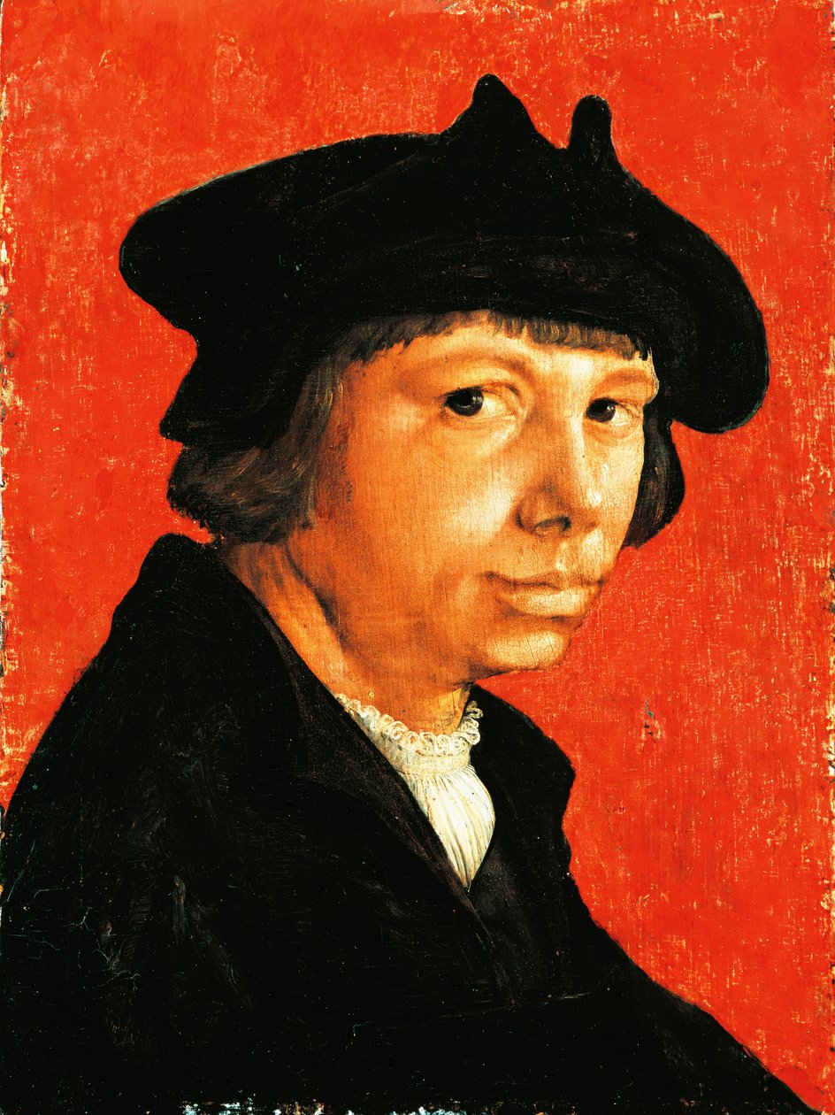 Self-portrait by Lucas van Leyden