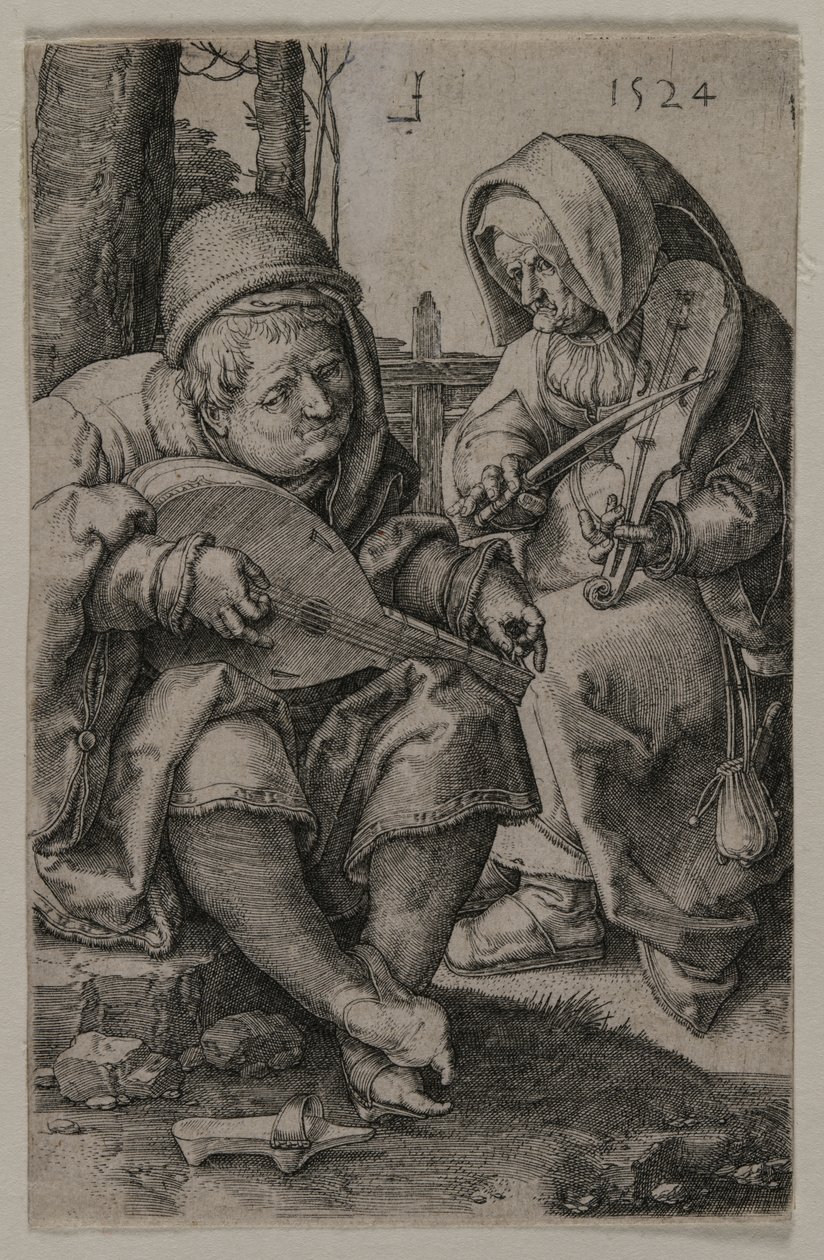 The Musicians by Lucas van Leyden