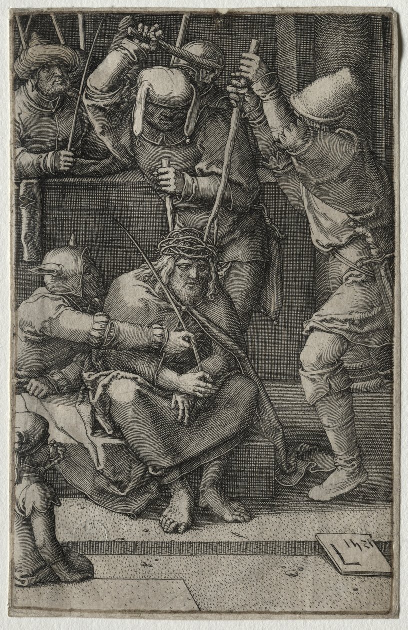 The Passion: Christ Crowned with Thorns by Lucas van Leyden