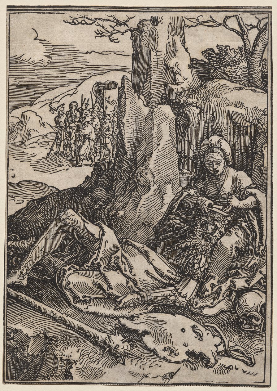 The Power of Women: Samson and Delilah by Lucas van Leyden