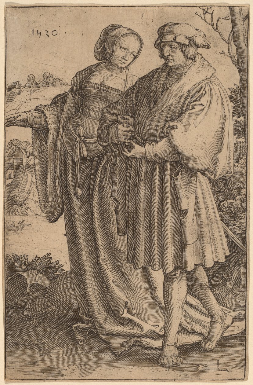 The Promenade by Lucas van Leyden