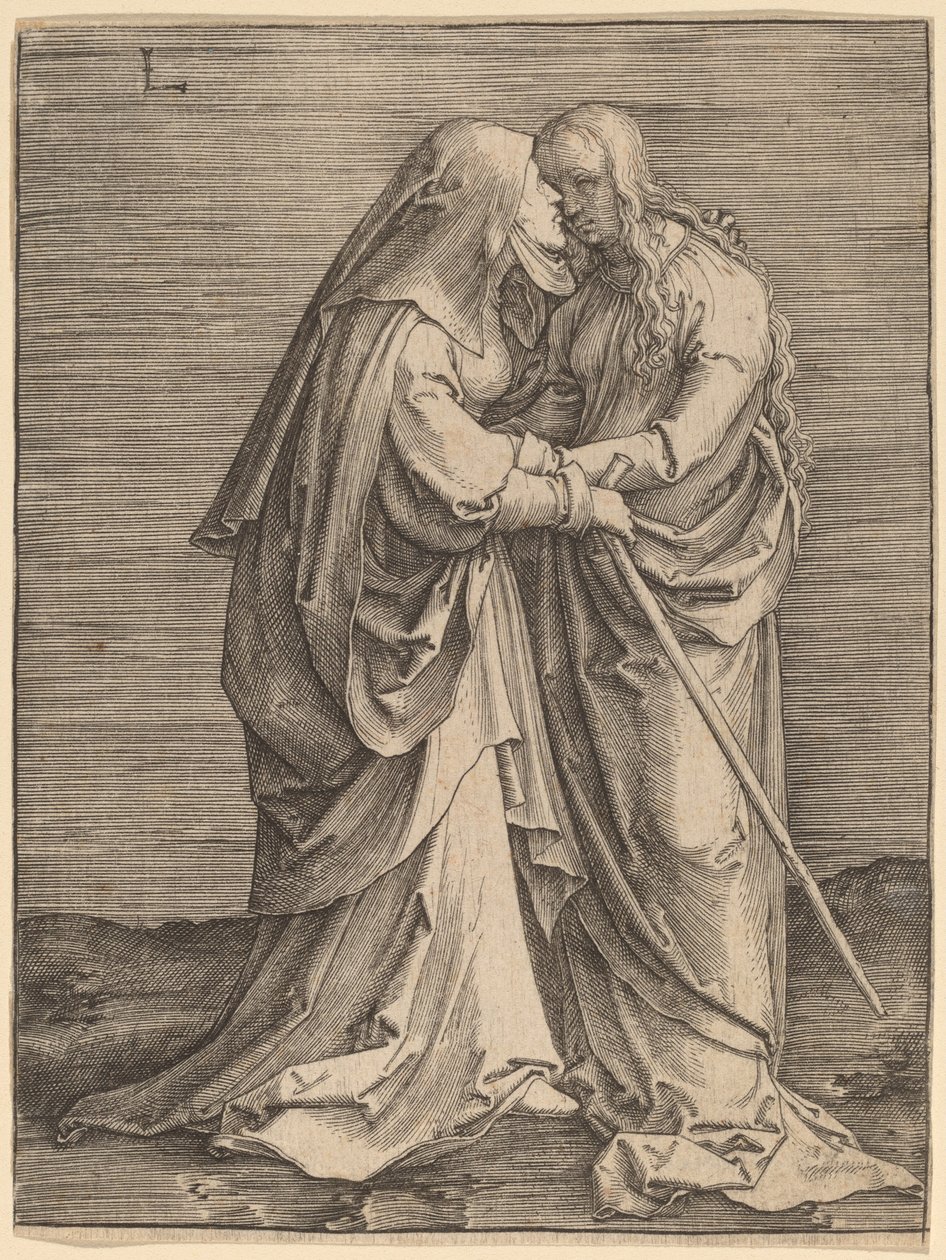 The Visitation by Lucas van Leyden