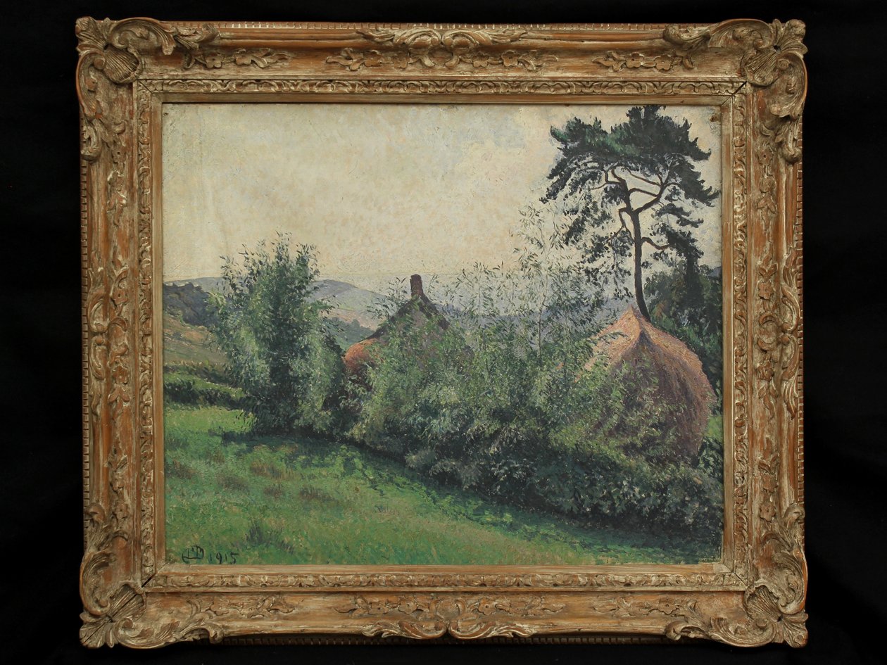 Dorset Landscape, 1915 by Lucien Pissarro