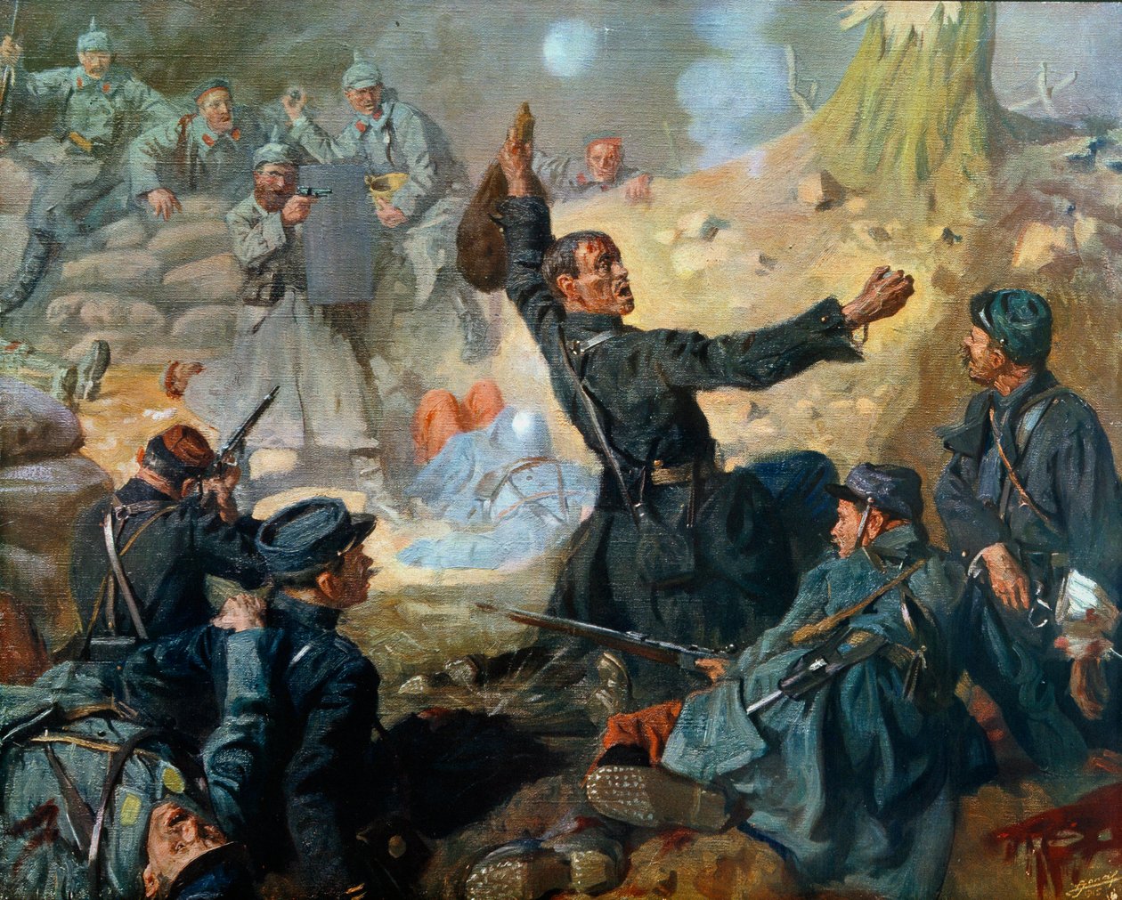 Standing the Dead by Lucien Hector Jonas