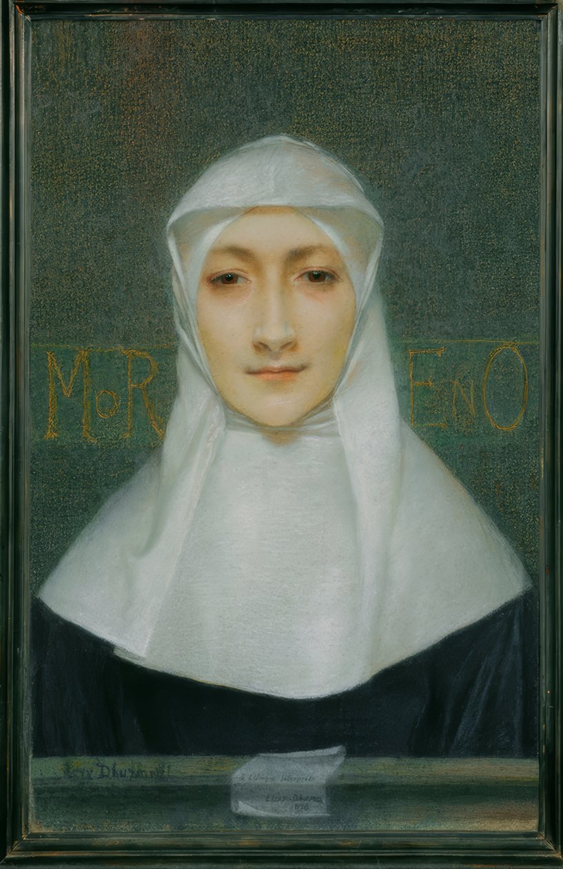 The Veil by Lucien Levy-Dhurmer