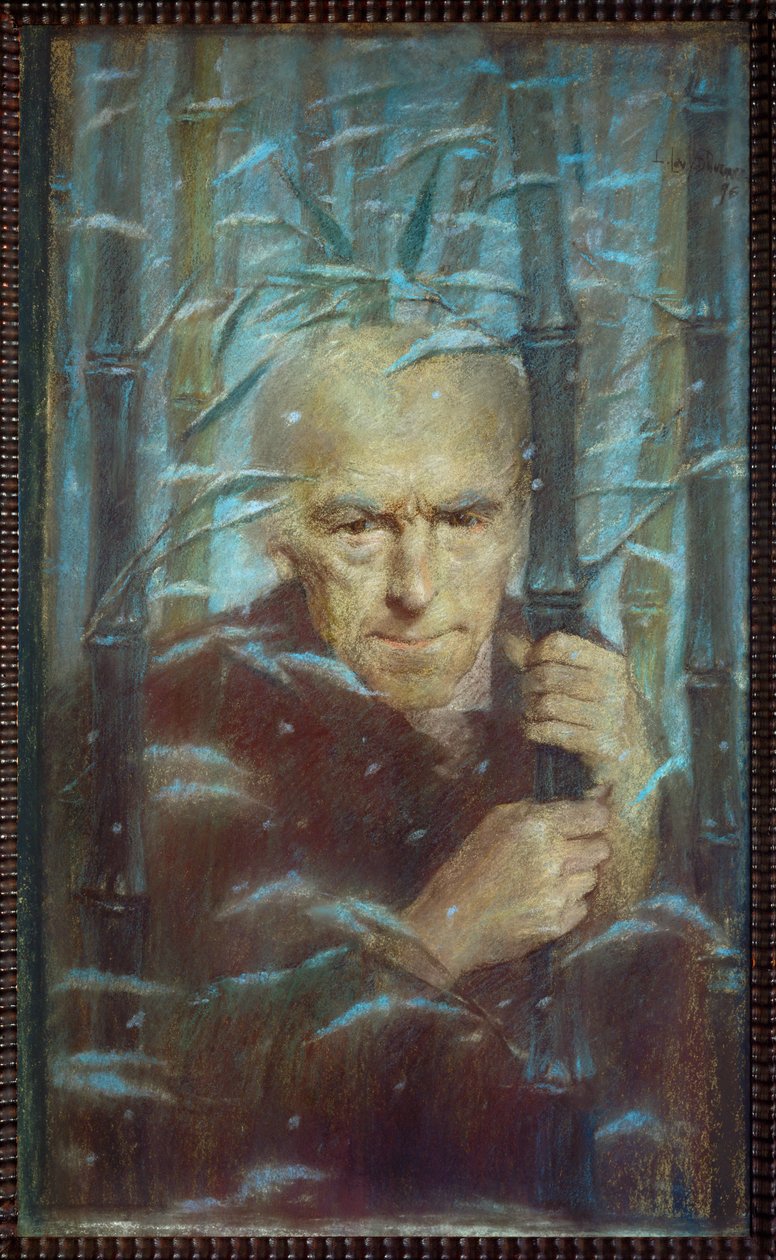 The Lost Explorer by Lucien Levy-Dhurmer