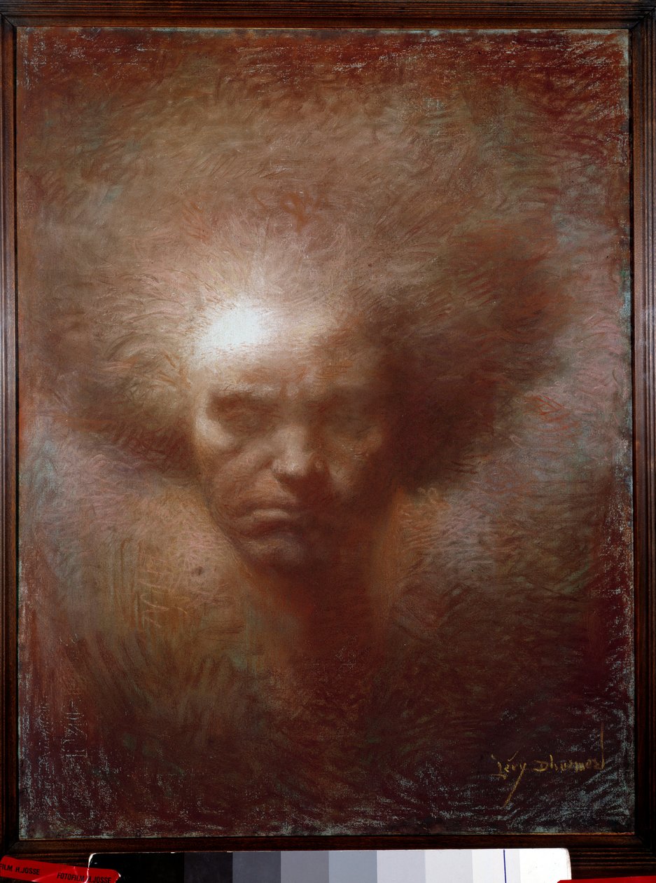 Portrait of Ludwig van Beethoven by Lucien Levy Dhurmer