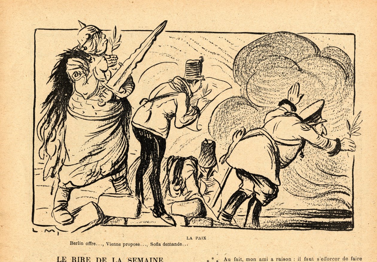 Le Rire Rouge, Satirical in Black & White by Lucien Metivet