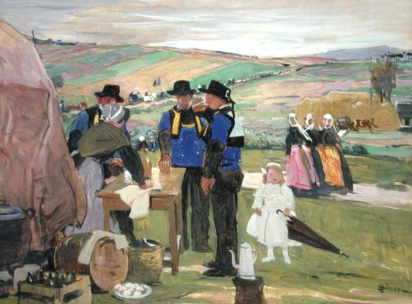 Brittany Pardon by Lucien Simon