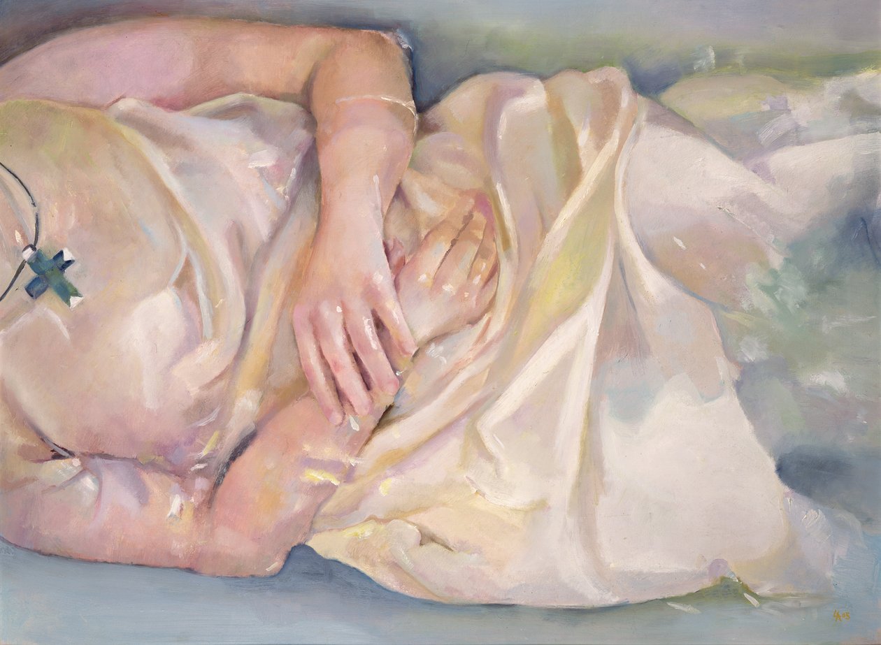 Crossed Hands by Lucinda Arundell
