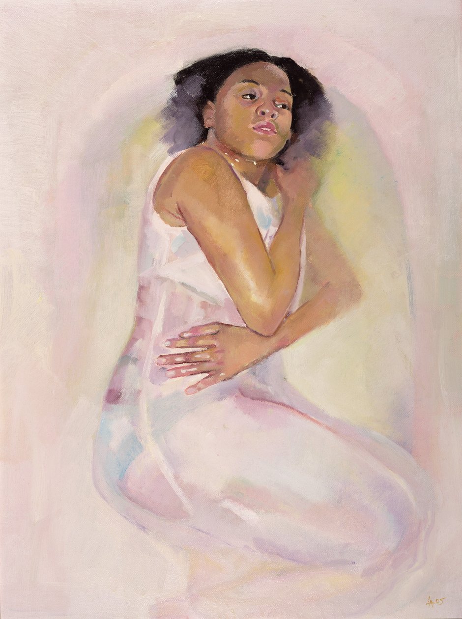 Girl Thinking by Lucinda Arundell