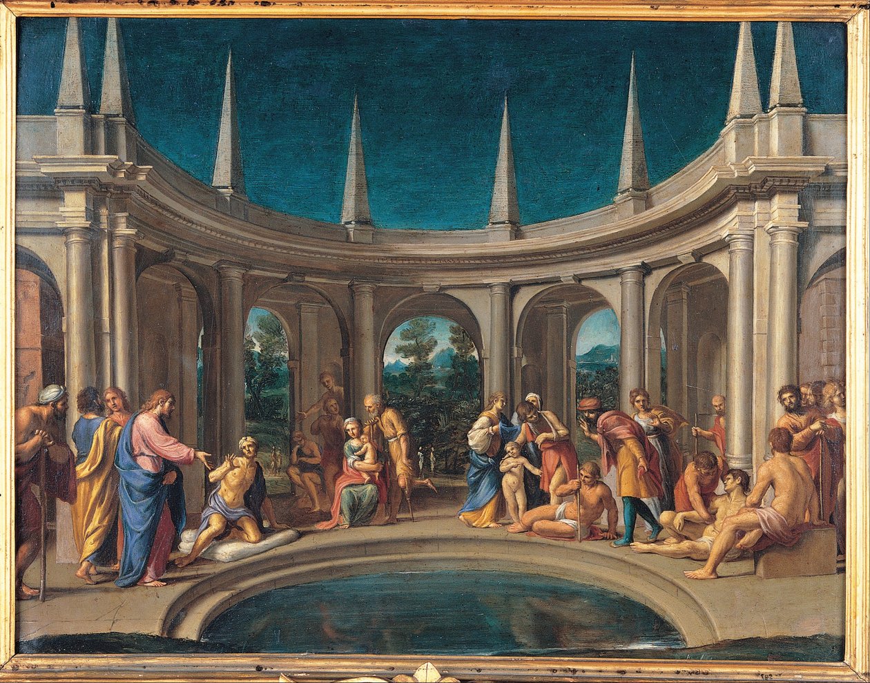 The Probatic Pool by Lucio massari
